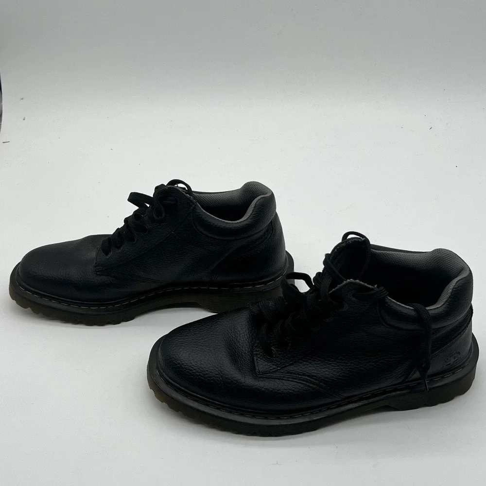 Dr Martens Harrisfield Black Pebbled Leather Chukka Ankle Boots Mens 11 UK 10